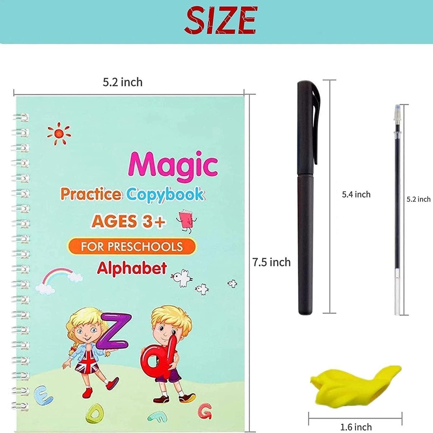 ✍️ Magic Practice Copybook for Kids