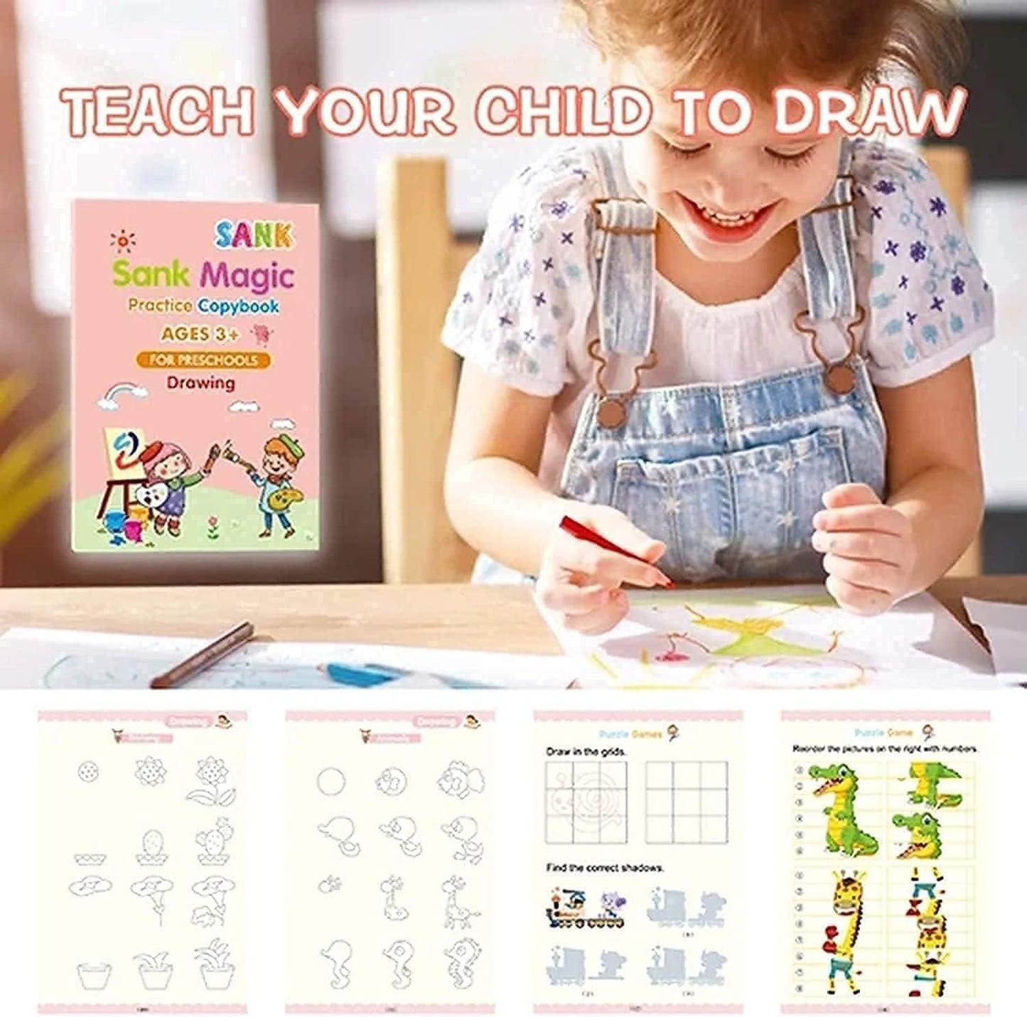 ✍️ Magic Practice Copybook for Kids